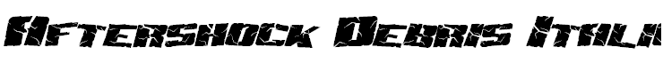 Aftershock Debris Italic