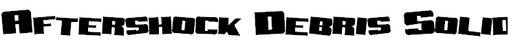 Aftershock Debris Solid