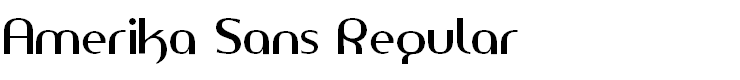 Amerika Sans Regular