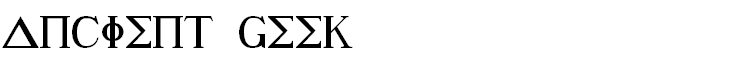 Ancient Geek