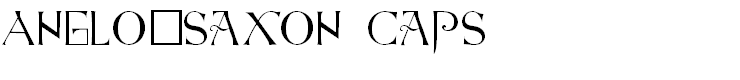Anglo-Saxon Caps