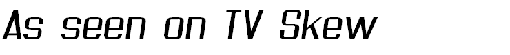As seen on TV Skew