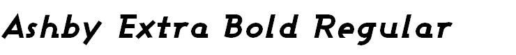 Ashby Extra Bold Regular