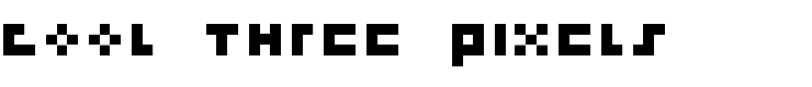 cool three pixels