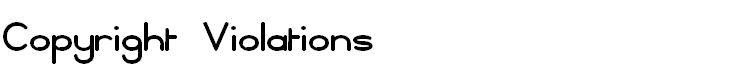 Copyright Violations