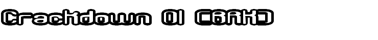 Crackdown O1 (BRK)