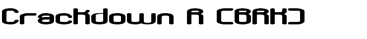 Crackdown R (BRK)