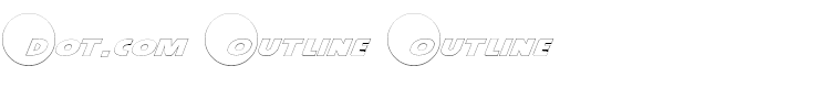 Dot.com Outline Outline