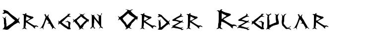 Dragon Order Regular