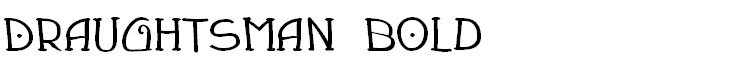 Draughtsman Bold