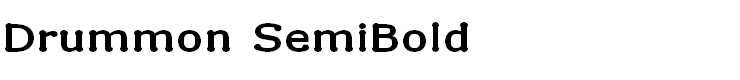 Drummon SemiBold
