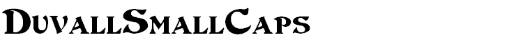 DuvallSmallCaps