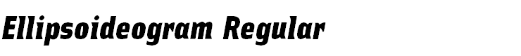 Ellipsoideogram Regular