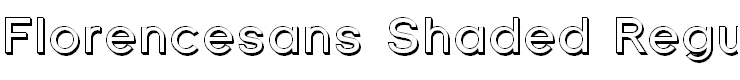 Florencesans Shaded Regular