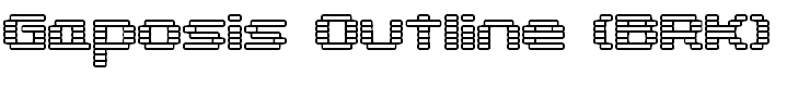 Gaposis Outline (BRK)