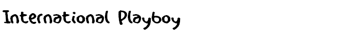International Playboy