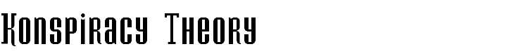 Konspiracy Theory