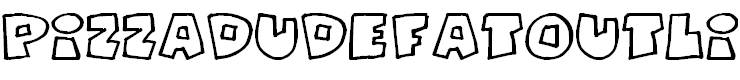 PizzaDudeFatOutline