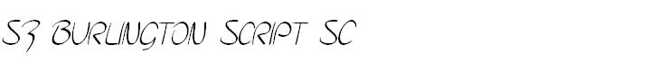 SF Burlington Script SC
