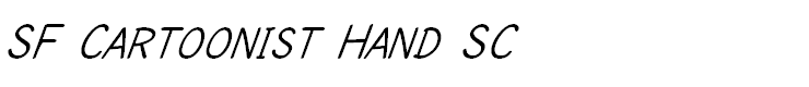 SF Cartoonist Hand SC