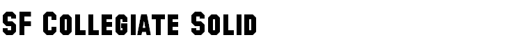 SF Collegiate Solid