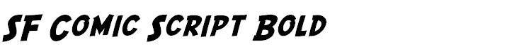 SF Comic Script Bold