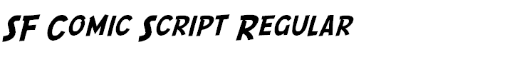 SF Comic Script Regular