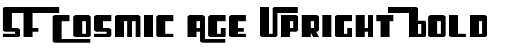 SF Cosmic Age Upright Bold
