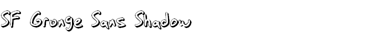 SF Grunge Sans Shadow