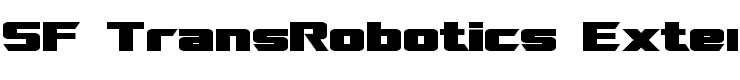 SF TransRobotics Extended Bold