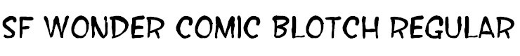 SF Wonder Comic Blotch Regular