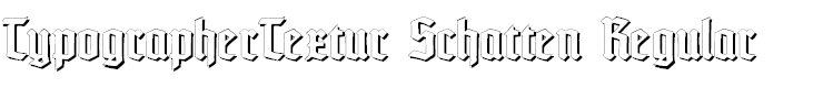 TypographerTextur Schatten Regular
