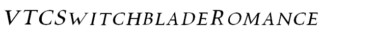 VTCSwitchbladeRomance