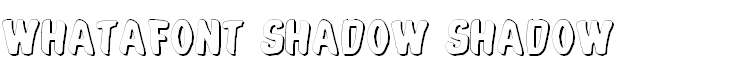 Whatafont Shadow Shadow