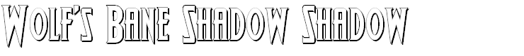 Wolf's Bane Shadow Shadow