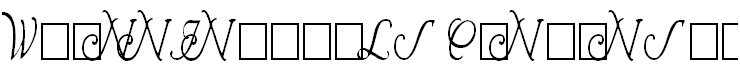 Wrenn Initials Condensed